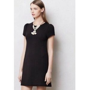 Anthropologie Maeve Diamond Textured Shift Dress